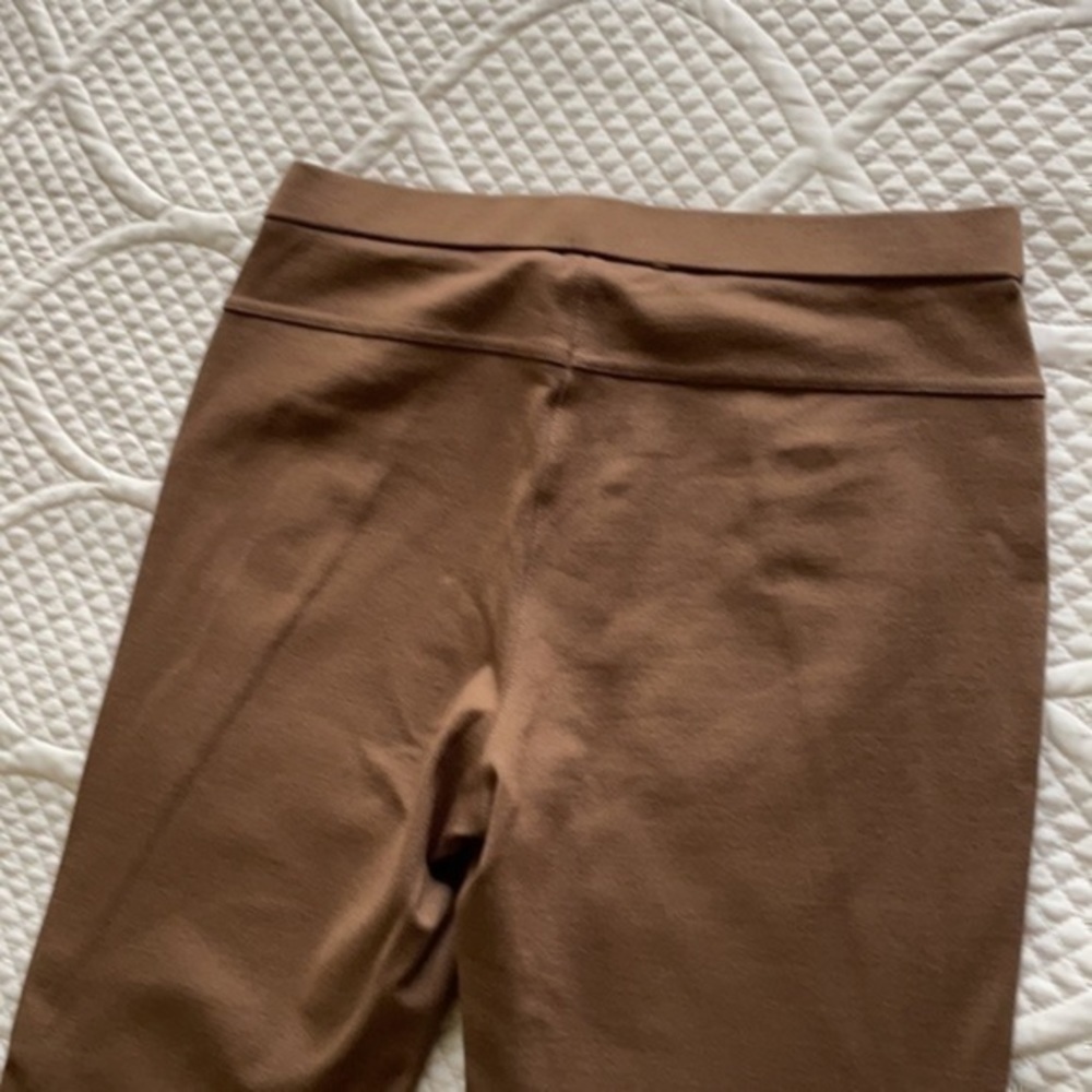 Alberto Makali skinny leather panel pants spandex size small zippered pockets - Picture 13 of 16